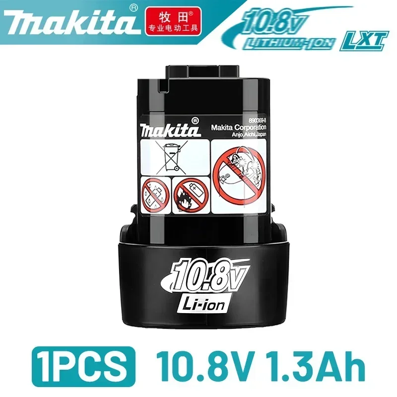 Originele Makita 10.8v batterij 3Ah, Makita oplaadbare vervangende batterij BL1013 BL1020 BL1030, TD090D LCT203W accu voor elektrische gereedschappen