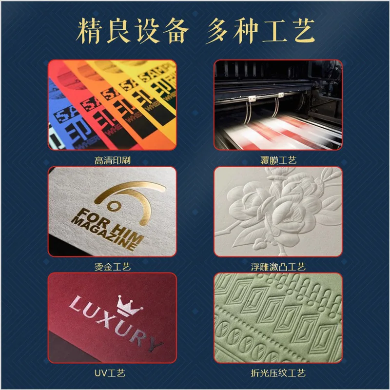 Custom. High-Grade Handbag Customization Bag Clothing Store Kraft Paper Bag Thickened Bag Packaging Customized Printed