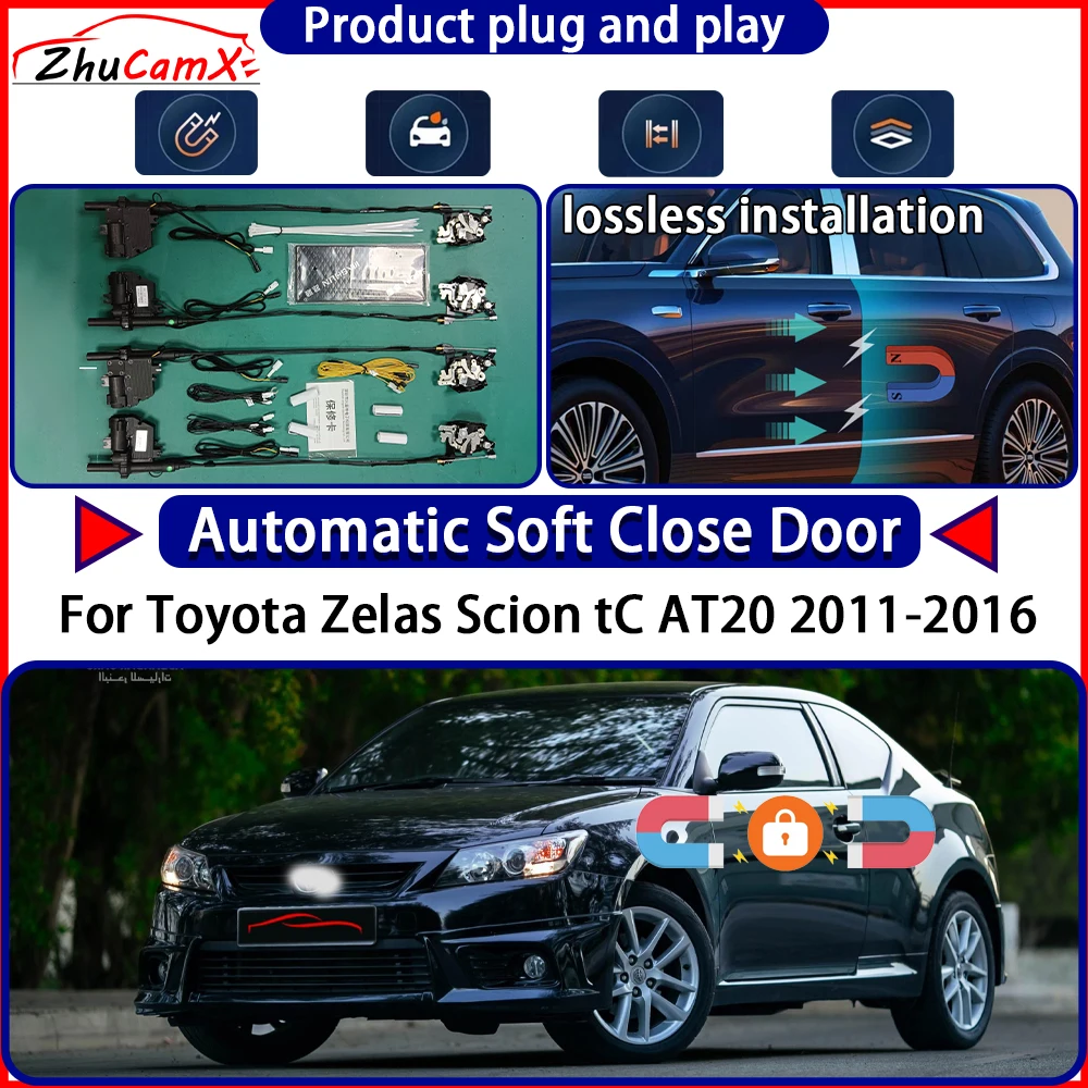 OEM Door Lock Actuator for Toyota Zelas Scion tC AT20 2011-2016 Soft Close Door Kit Power Latch System Auto Pull Door Easy