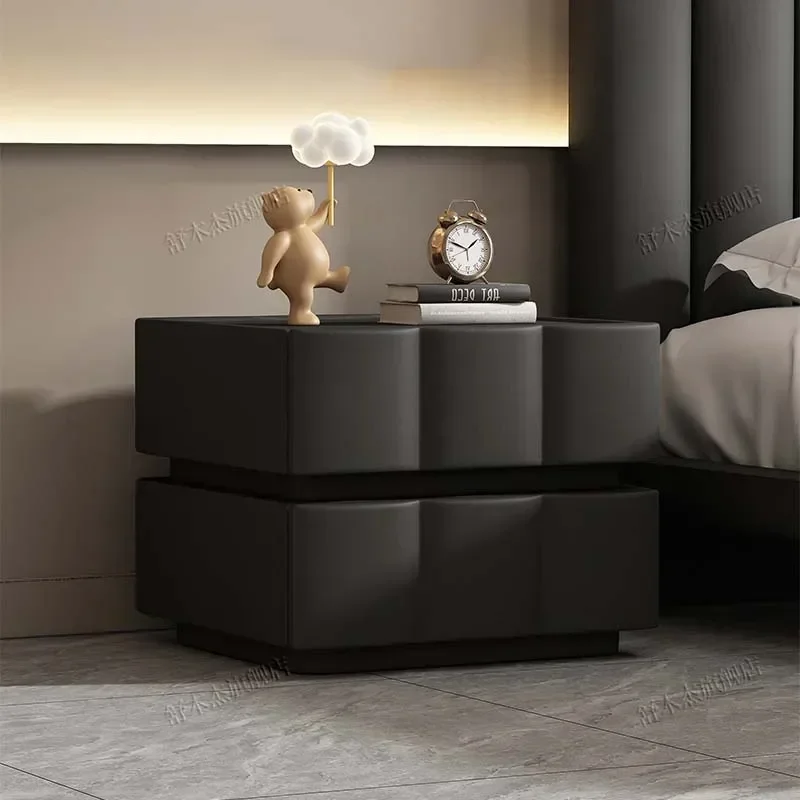 

Black Nordic Nightstand Bedroom Organzizer Unique Moveable Nightstands Storage Ornaments Armoires De Chambre Home Furniture