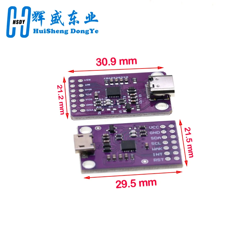 CP2112 Debug Board USB to SMBus I2C Communication Module 2.0 MicroUSB 2112 Evaluation Kit for CCS811 Sensor Module for arduino