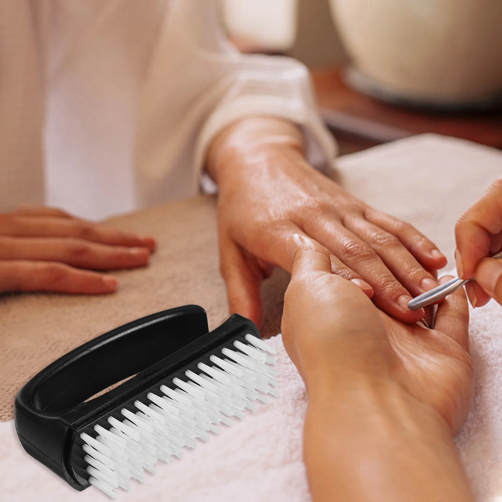 4 pçs escova de unhas para limpeza sob as unhas ferramentas de unhas unhas macias