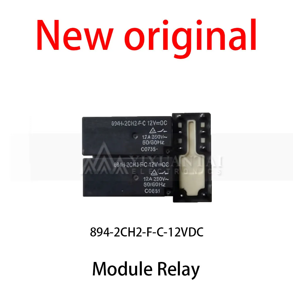 10Pcs/Lot New original 894-2CH2-F-C-12VDC Module Relay