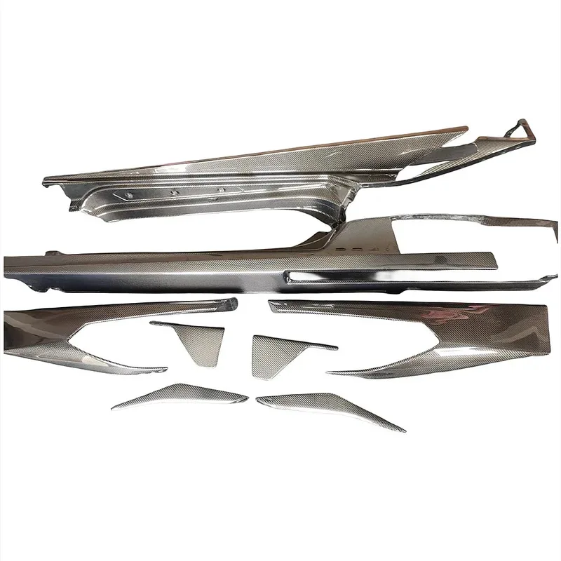 

Huracan LP610 Боковая юбка из углеродного волокна Стиль Боковая юбка Peectly Fit Высокое качество