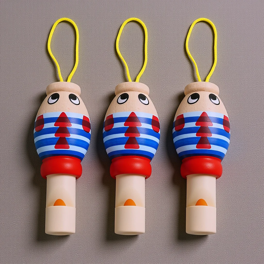 

3Pcs Wooden Cartoon Animal Whistles Educational Music Instrument for Kids Develop Rhythm Interest Enhance Lung Capacity Colorful