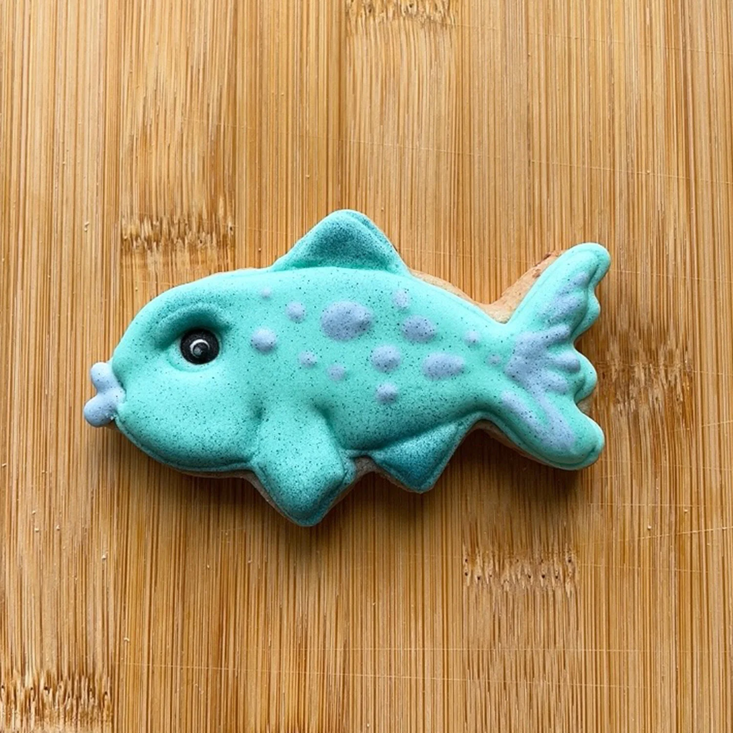 KENIAO Ocean Creatures Fish Cookie Cutter - 7.9 cm - Under the Sea Biscuit Fondant Sandwich Bread Mold -Stainless Steel