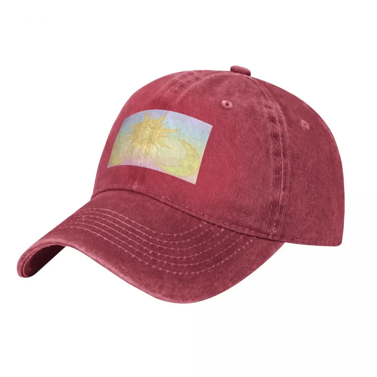 

Hippie Sun and Moons Baseball Cap Big Size Hat Funny hats Brand Man cap Male hat Ladies Men's