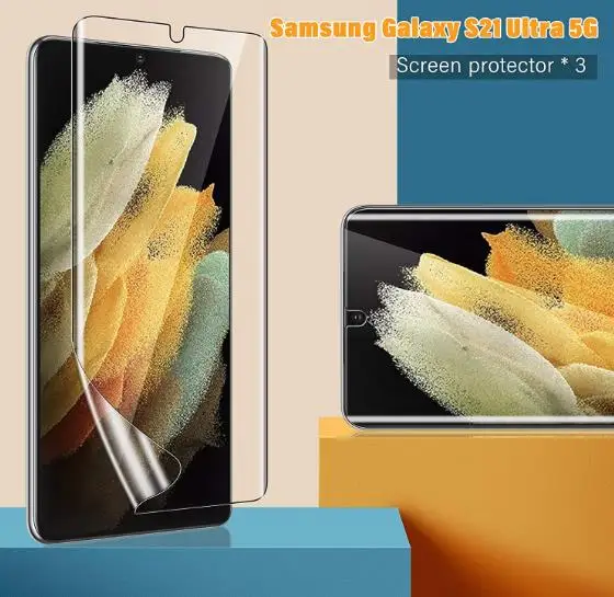 3Pcs Protective film for Samsung A53 A12 A32 A71 A72 A33 A73 A52S 5G Screen Protector on Galaxy A13 A52 A22 A51 S21 FE 5G