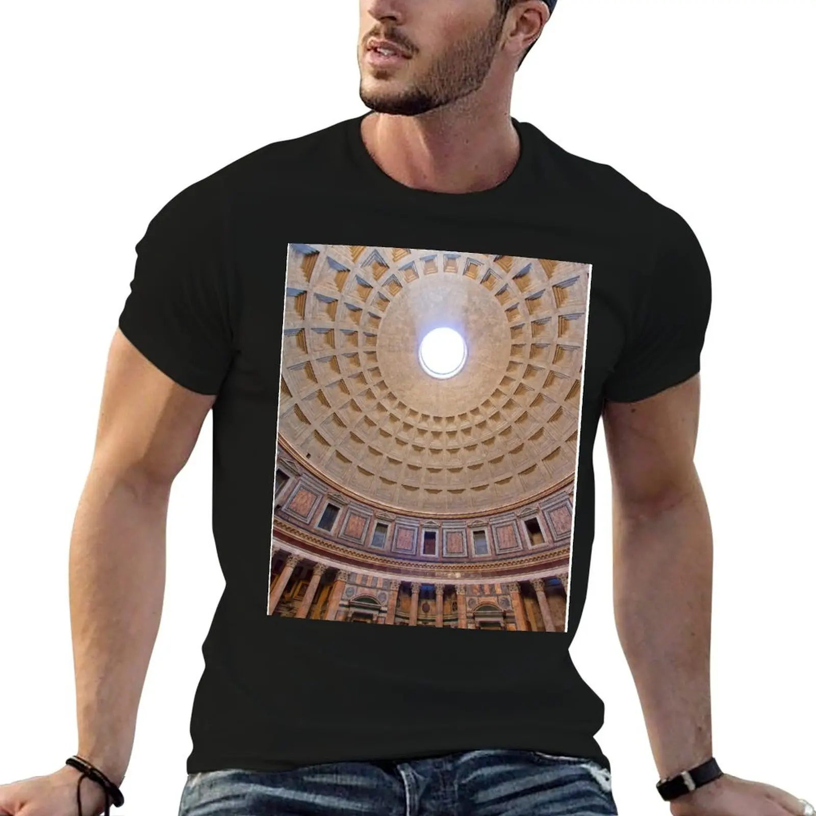 The Pantheon T-Shirt vintage graphic tee shirts graphic tee black t-shirts for men