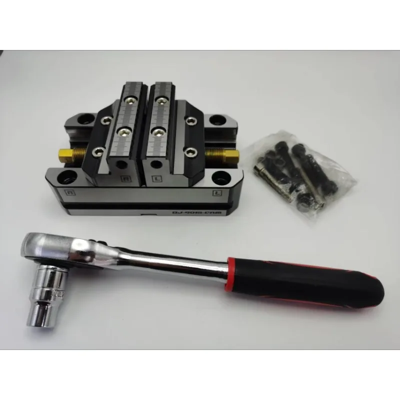 

1pc CNC Four Axis and Five Axis Special Fixture with Soft Claw Double Clamping Self Centering Precision Vise