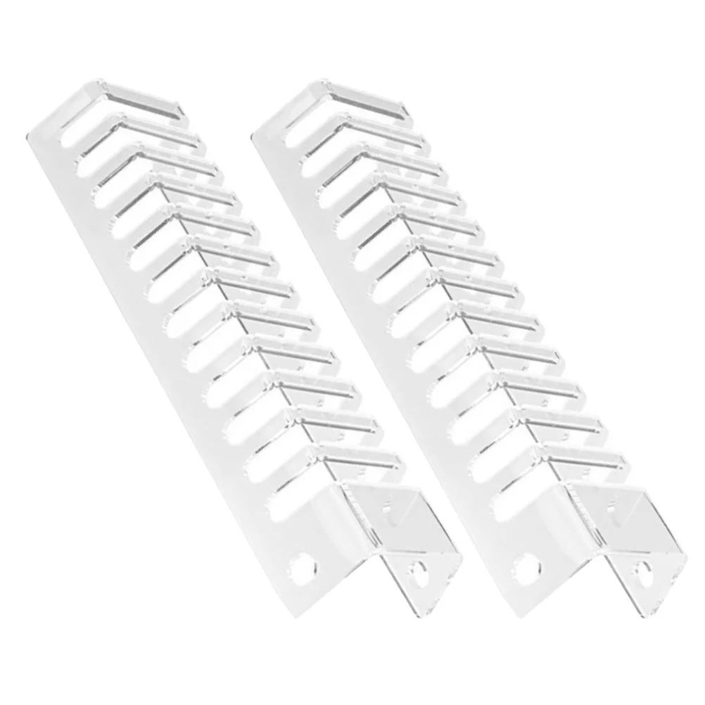 

2Pcs Acrylic Hat Display Rack Modern Desktop Cap Holder Baseball Hat Stand Storage Organizer Cap Stand Caps Storage Holder