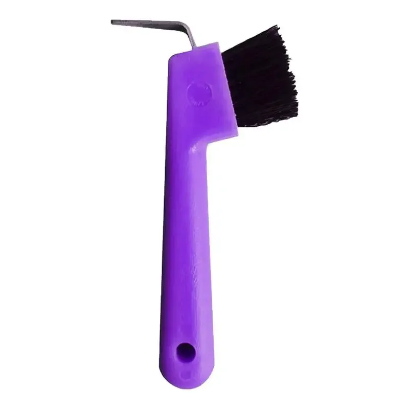 Hoof Picks For Horses 2 In 1 Horse Grooming Supplies Hoof Pick For Horse Cleaning Horse Hoof Polish Hoof Pick With Brush Axle x