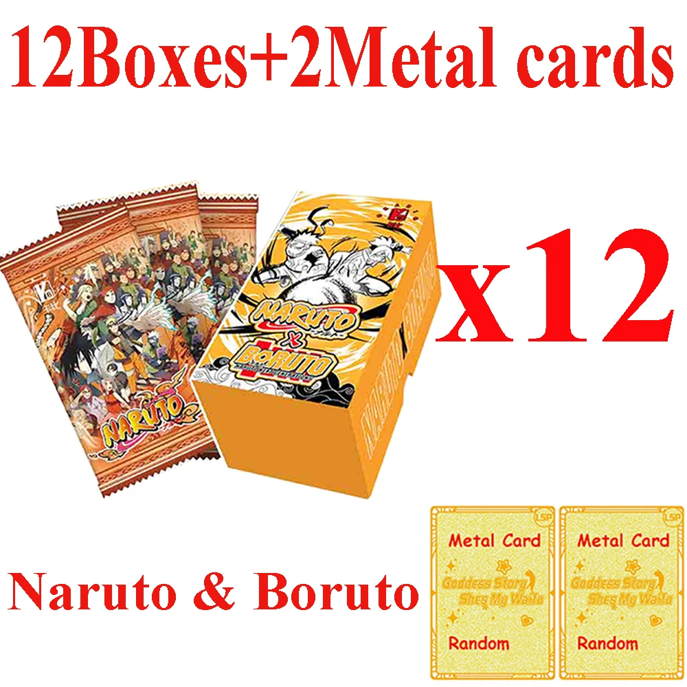 Wholesale Naruto & Boruto Cards Hobby GA EX Collection Playing Games TCG Trading Card  Sasuke Ninja Kakashi For Kids Gift Toys