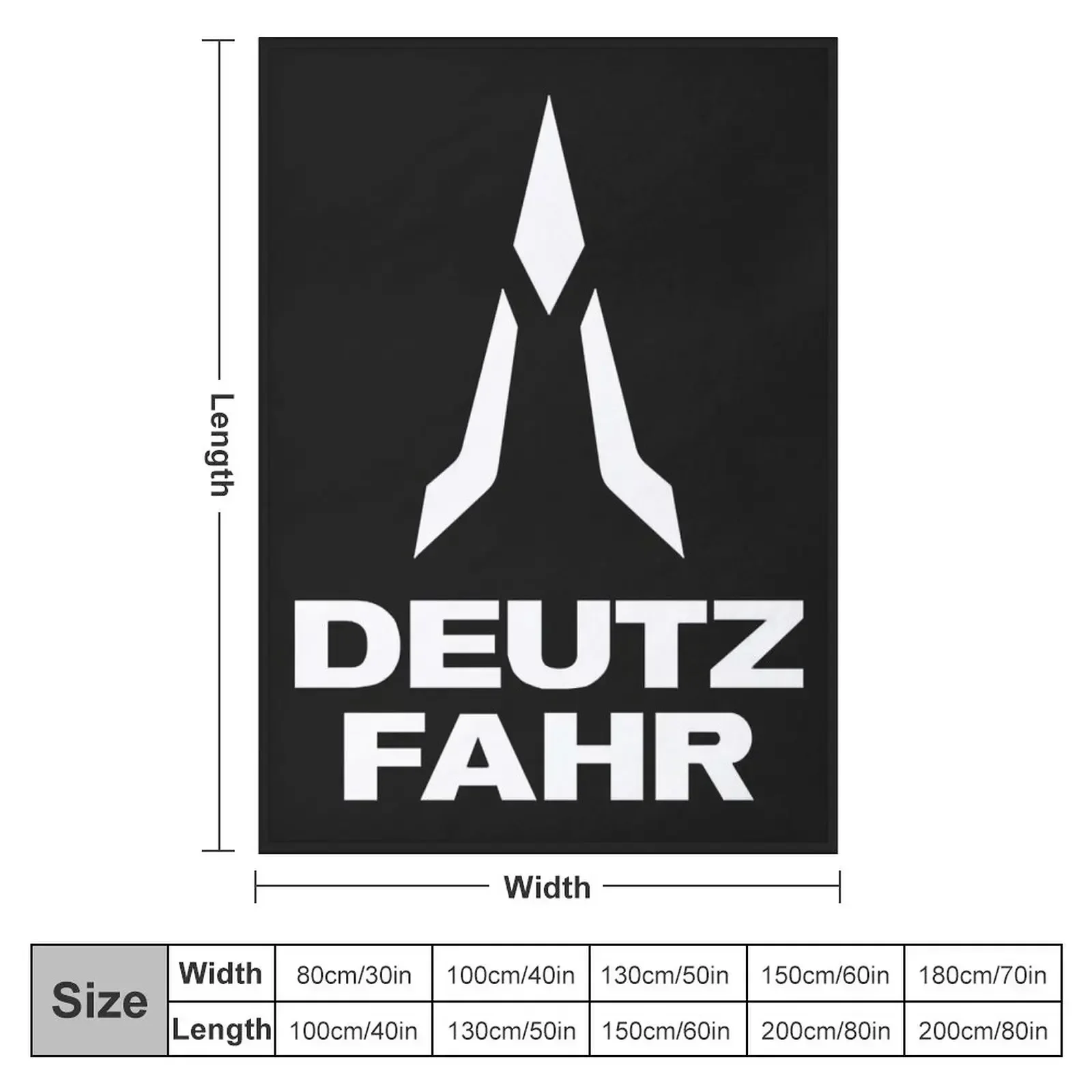 Best seller deutz merchandise Throw Blanket Furry Personalized Gift Luxury Brand Cute Warm Nap Blankets