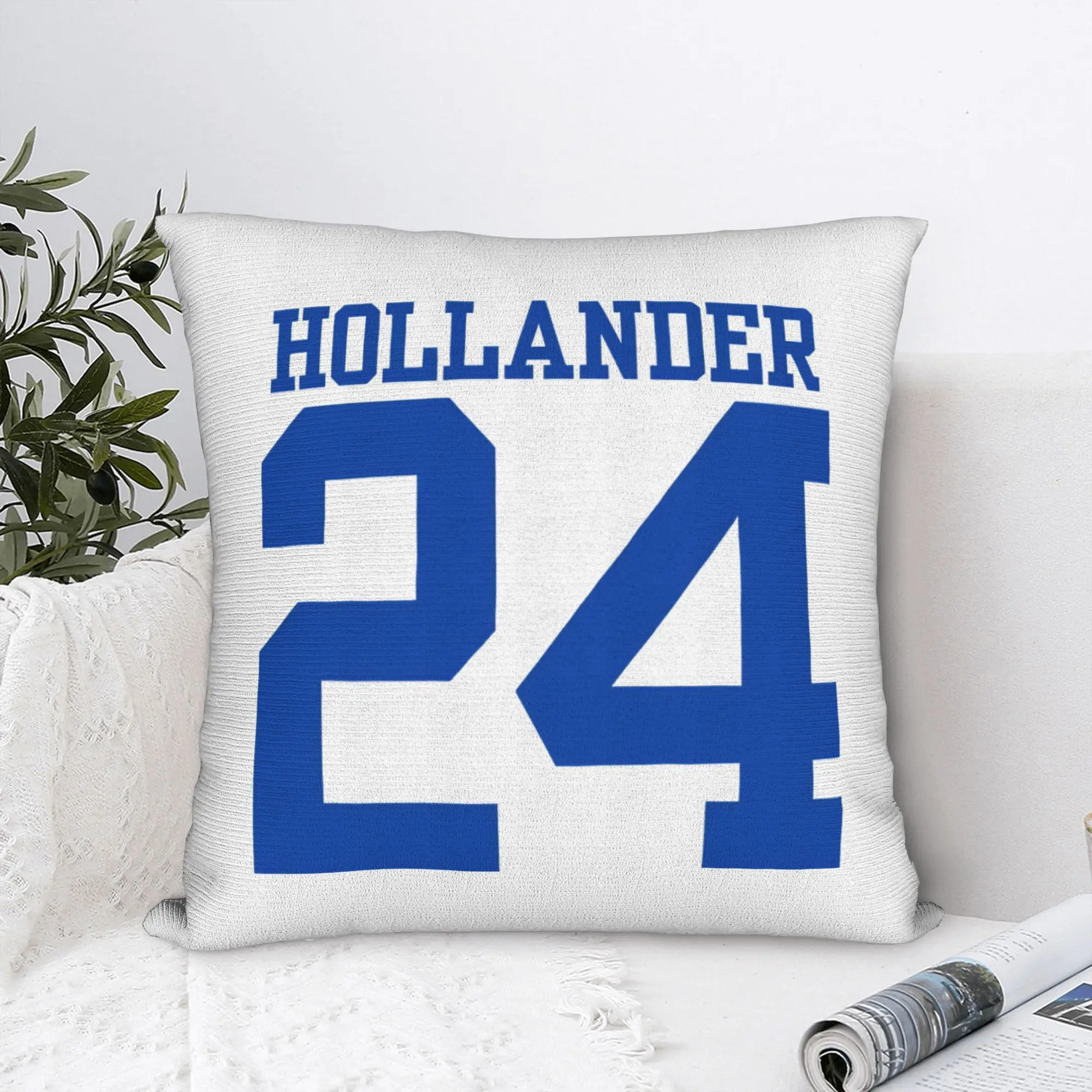Heated Rivalry Number 24 Pillowcase Polyester Cushion Cover Decorations  Pillow Case Cover Home Zippered 45*45cm