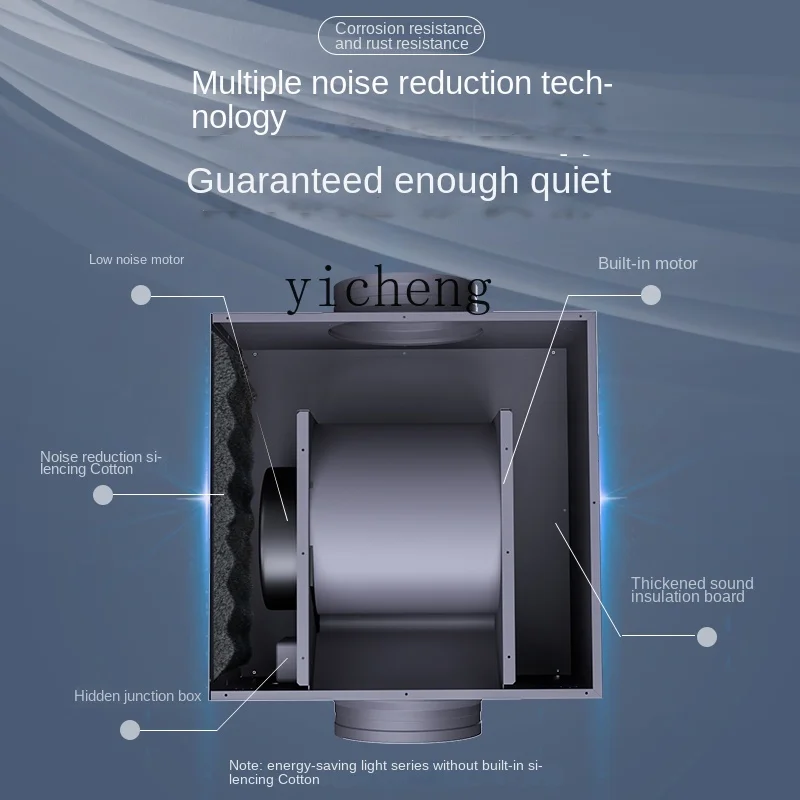 XL Wind Turbine with Sound-Absorbing Pipe Commercial Strong Centrifugal Ventilation Exhaust Fan Exhaust Fan