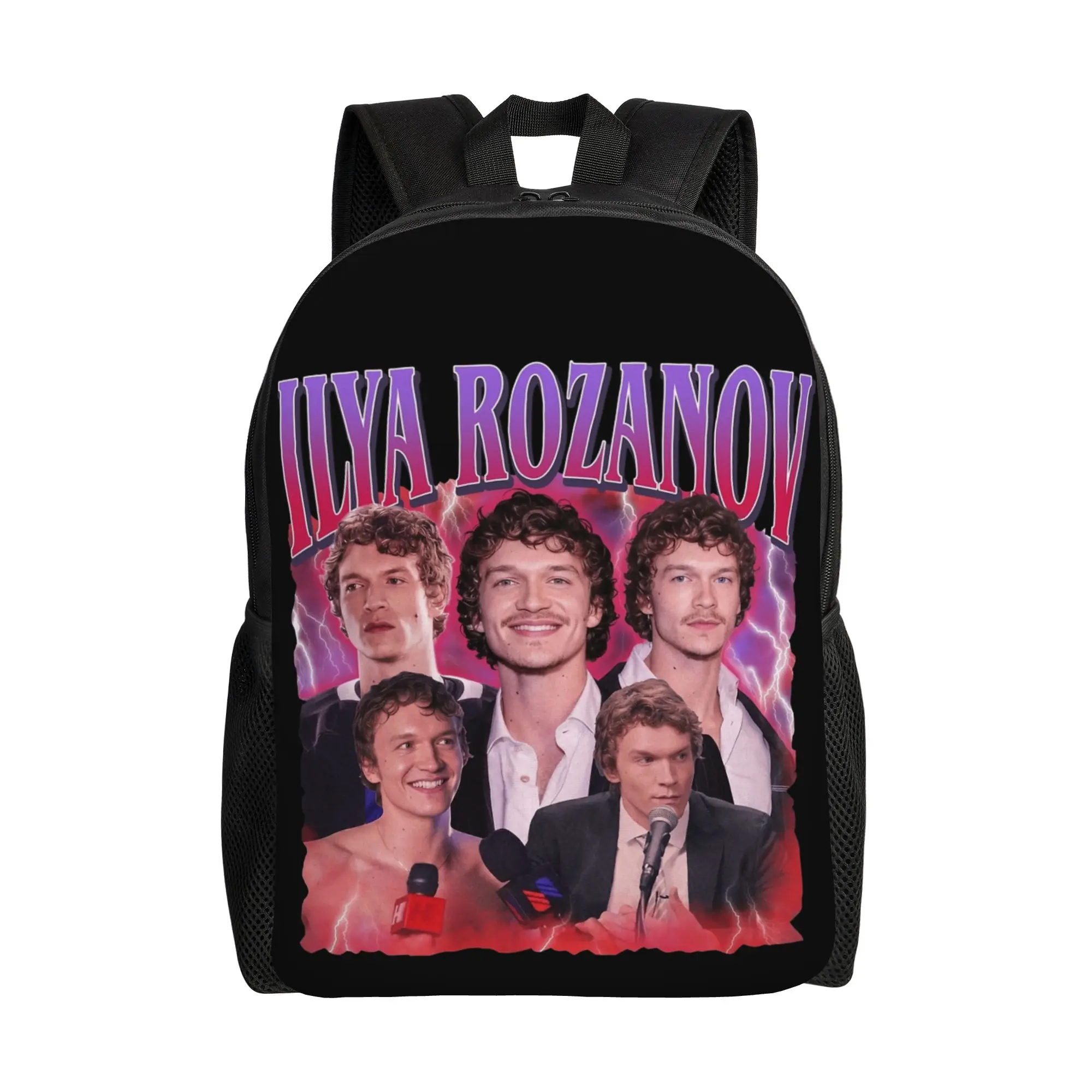 

Рюкзак Heated Rivalry Ilya Rozanov для мужчин и женщин, стильный городской рюкзак для старшей школы и бизнеса, сумка для ноутбука, сумка через плечо для активного отдыха, хоккейная сумка