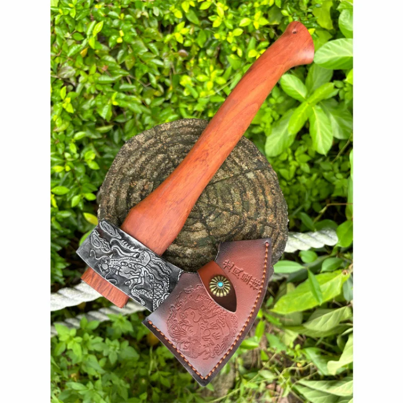 Town house dragon and Phoenix chopping wood and cutting trees outdoor multifunctional high hardness gardening axe