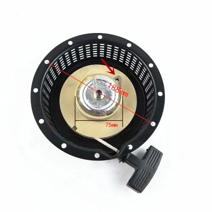 L70 Recoil starter for Yanmars L70 L60 6HP diesel cutivator tiller generator pull start grip rope cover rewind spring pawl
