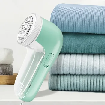 Image Electric Household Clothes Shaver Fabric Lint Remover Fuzz Electric Fluff Portable Brush blade Professional Lint Remover Trimmer