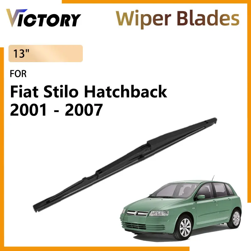 For Fiat Stilo Hatchback 2001 2002 2003 2004 2005 2006 2007 Accessorie Natural Rubber Rear Wiper Blade Windshield Window Brushes