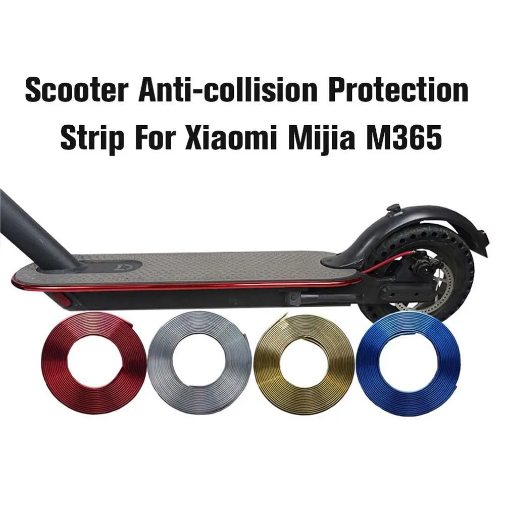 for Xiaomi M365 Pro Electric Scooter Scooter Accessories Body Decorative Strips Protective Sticker Bumper Tape Protector Strips