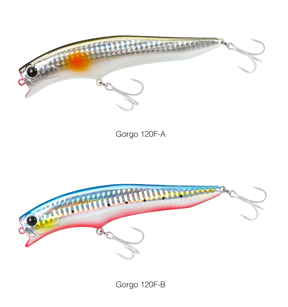 TSURINOYA Floating Minnow 120F Ultra Weitwurf-Strandfischköder 120mm 20g 0-30cm GORGO Salzwasser Seebarsch Flunder Hardbaits – Detail 15