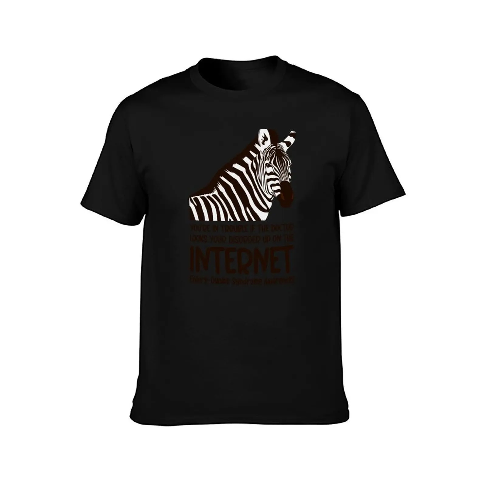 Ehlers Danlos Syndrome - You're In Trouble T-Shirt t shirts for man slim fit T-Shirt