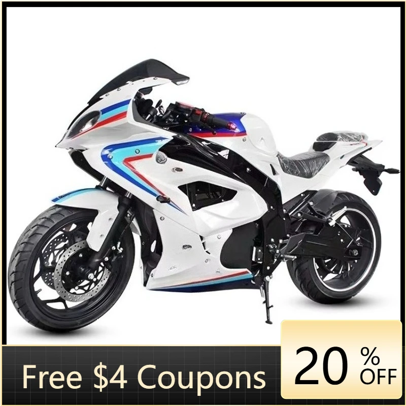 

Yzhgb8000W new motorcycle 72V brushless racing electric motorcycle lithium battery cruising range of 150 kilometers, maximum spe