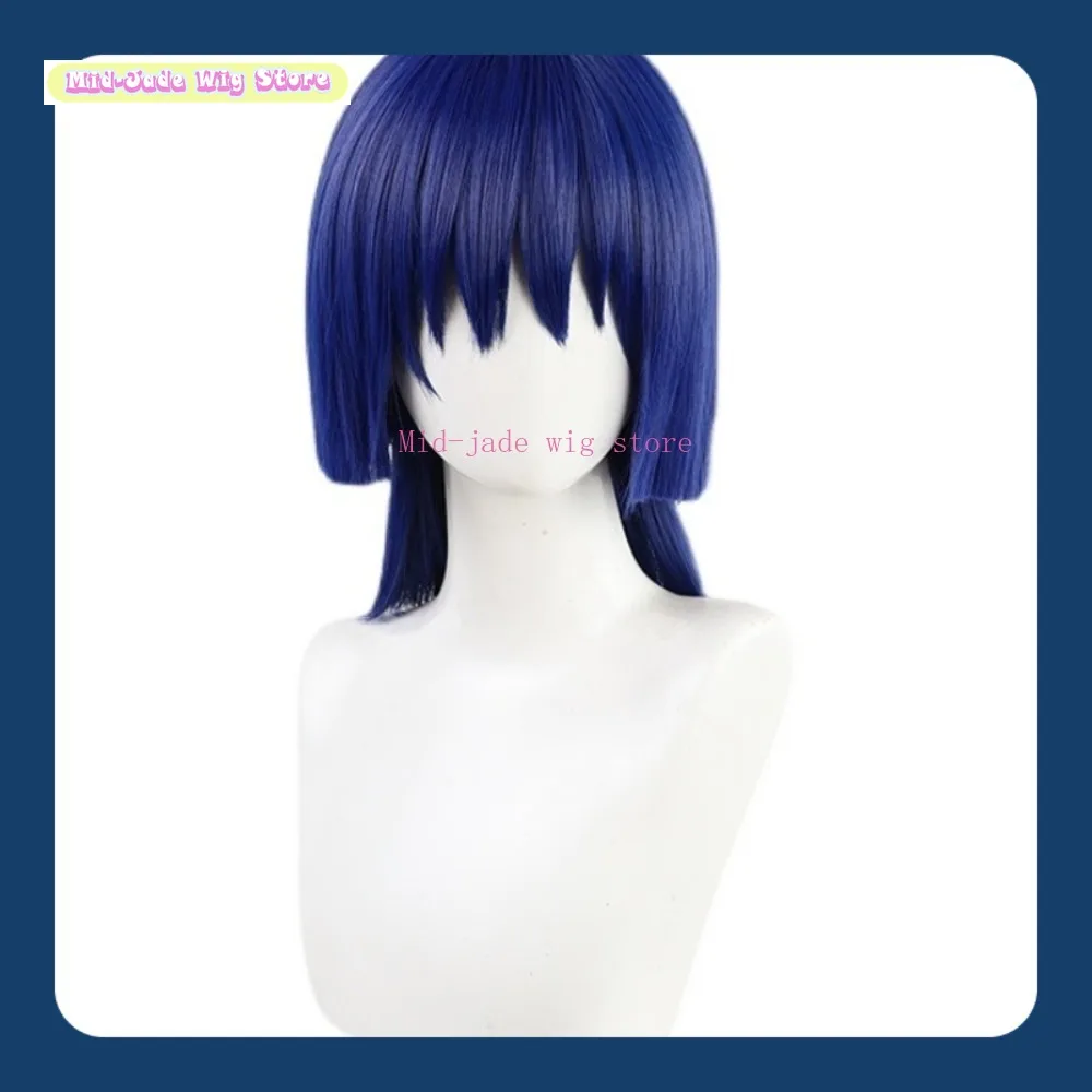 

tore Genshin Impact Wanderer Cosplay Wig Anime Cosplay Party Synthetic HairMid-jade Wig S