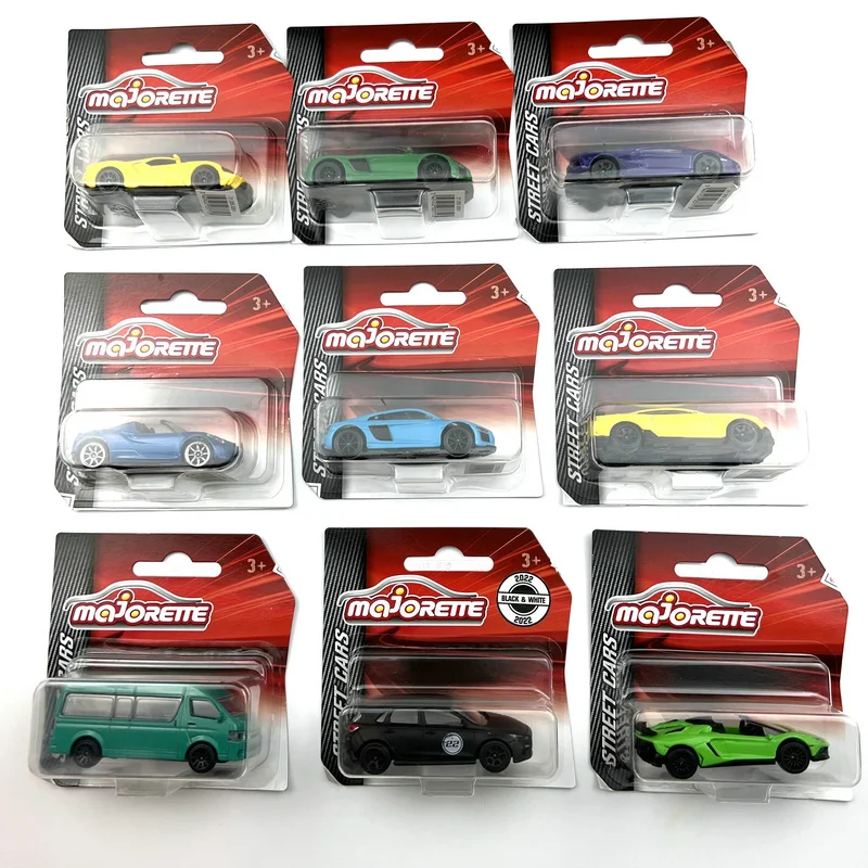 

Majorette Street Cars HYUNDAI i30/OPEL CORSA/AUDI A1/LAMBORGHINI 1/64 Die-cast Model Collection Toy Vehicles