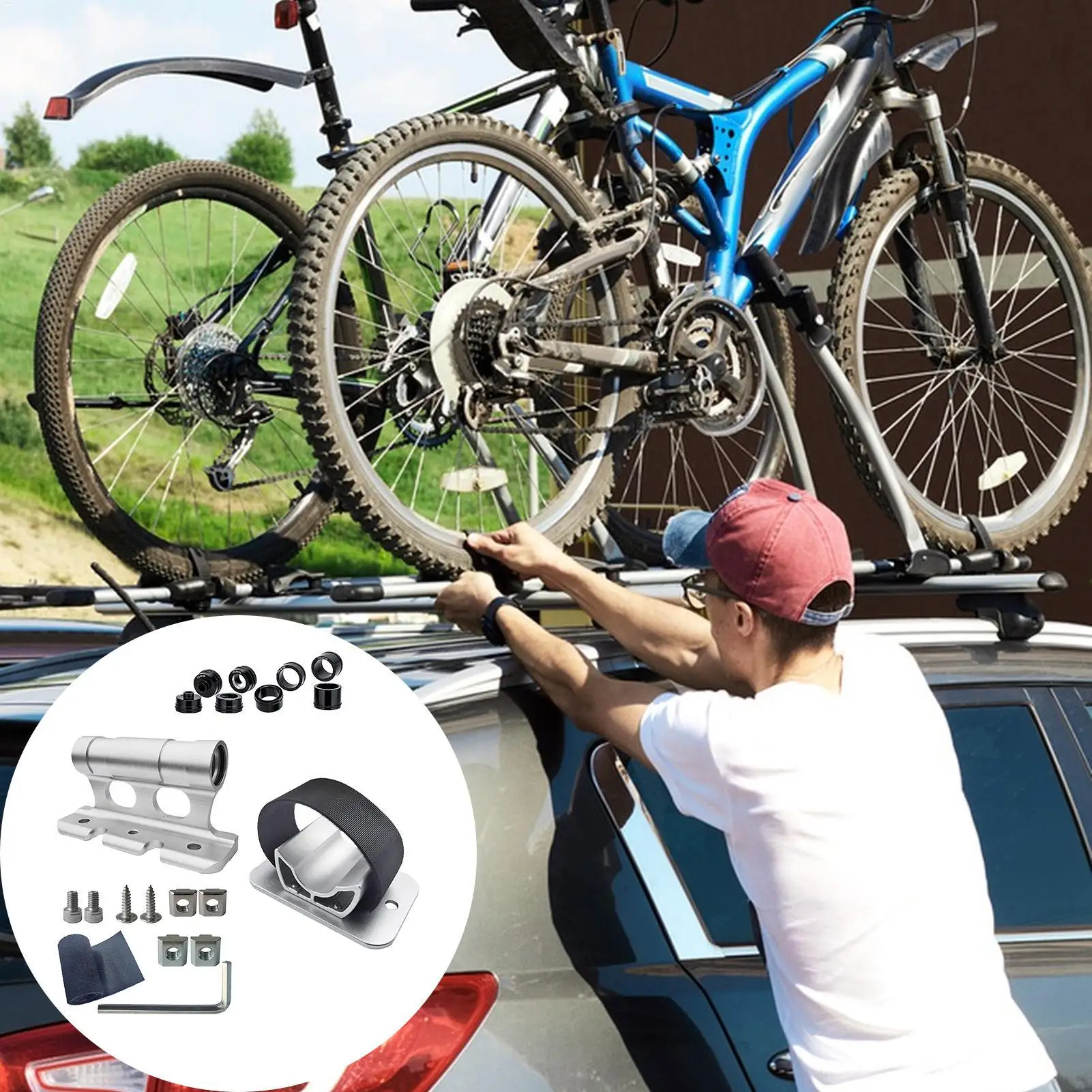 

Cycling Rack Frame Mount Accessories Replacement Rear Carrier Bracket Part Multipurpose Luggage Cargo Rack Parts Attachment For