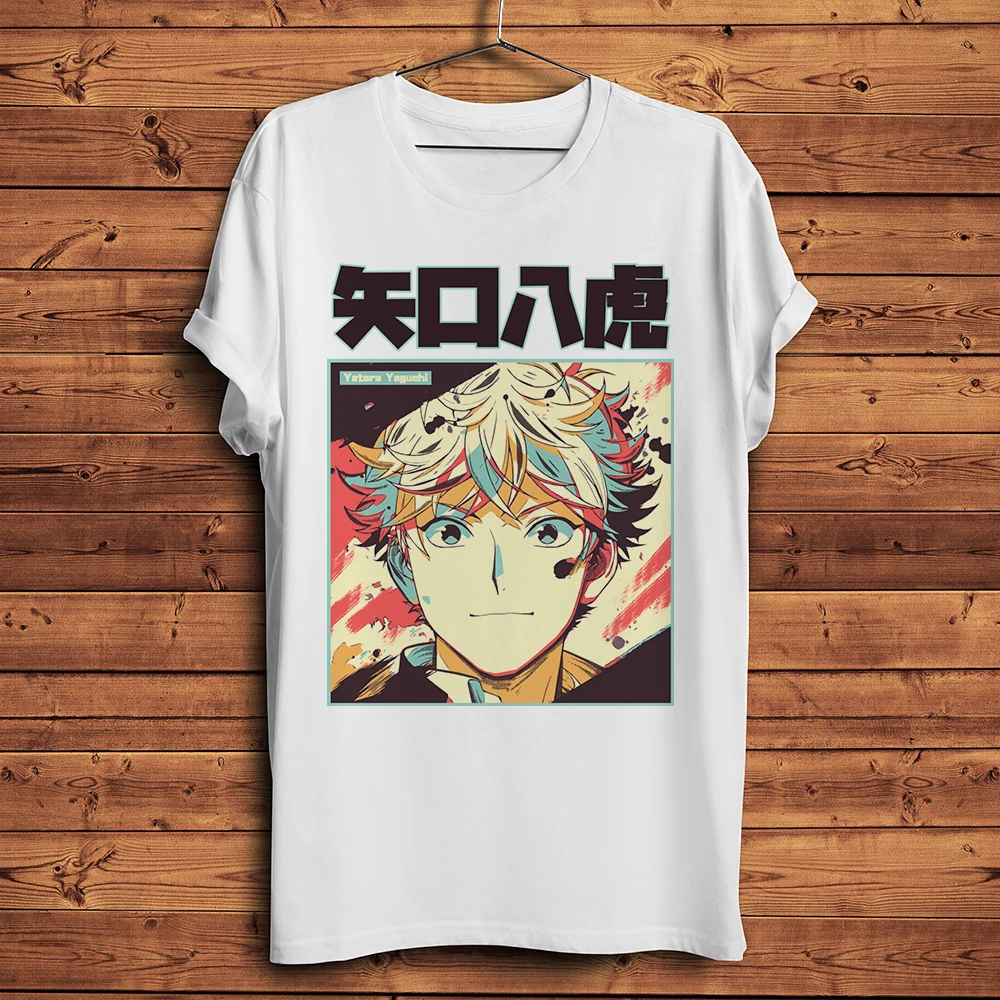 Blue period Yaguchi Yatora painter funny anime t shirt men white casual homme unisex streetwear tshirt breathable print