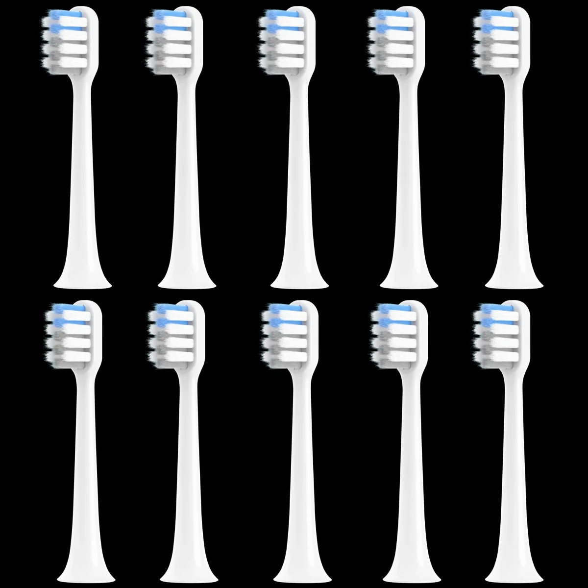 5/10PCS Replacement Brush Heads For Xiaomi Mijia T200 Sonic Electric Toothbrush Head Soft Bristle