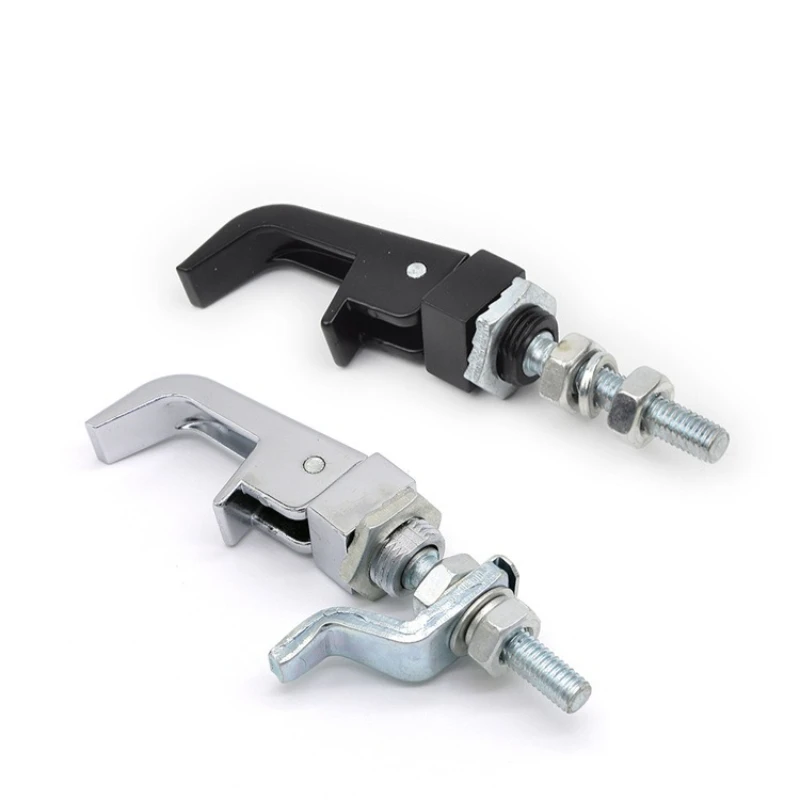 L-shaped single-point compression handle lock rotary tongue lock small multi-change lock