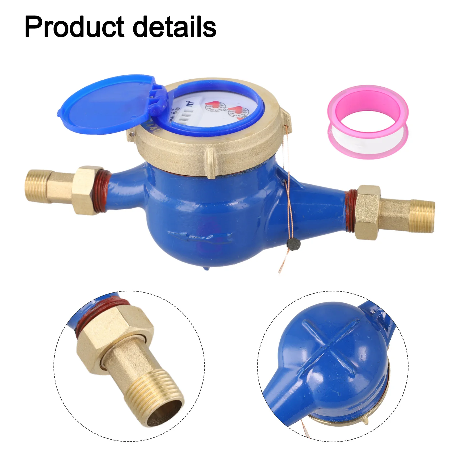 

High-Precision Measurement Copper Connector Leak Detection Compact Design Small Flow Rate Measurement Anti Rust Construction