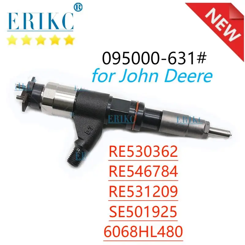 09500-631# Fuel Injectors RE530362 RE546784 RE531209 SE501925 Engine Injector 09500-6310 09500-6311 for John Deere