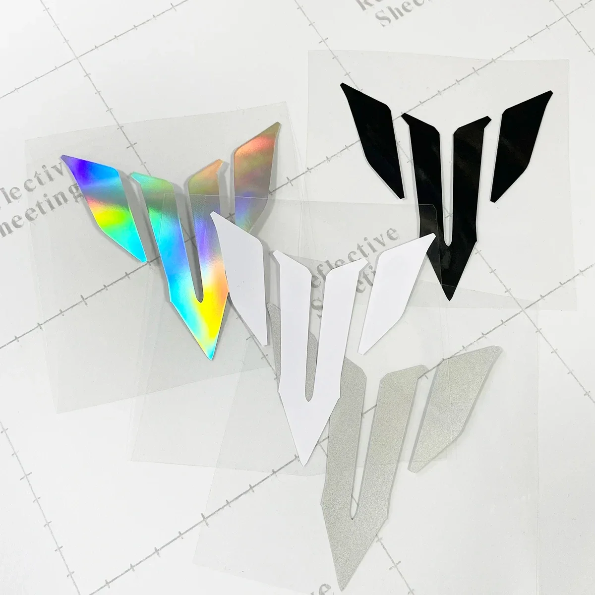 Vinyl Motorcycle Sticker MT Logo Tank Helmet Bike Body Emblem Decal For MT07 MT09 MT09SP MT10 MT03 MT15