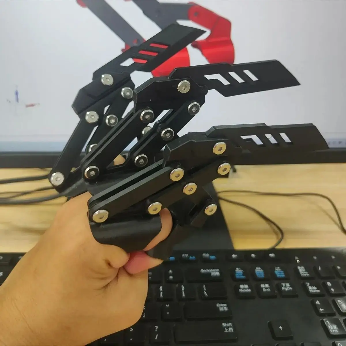 DIY Handmade Creative Mantis Claw Cosplay Toy Accessories Finger Cot Tools