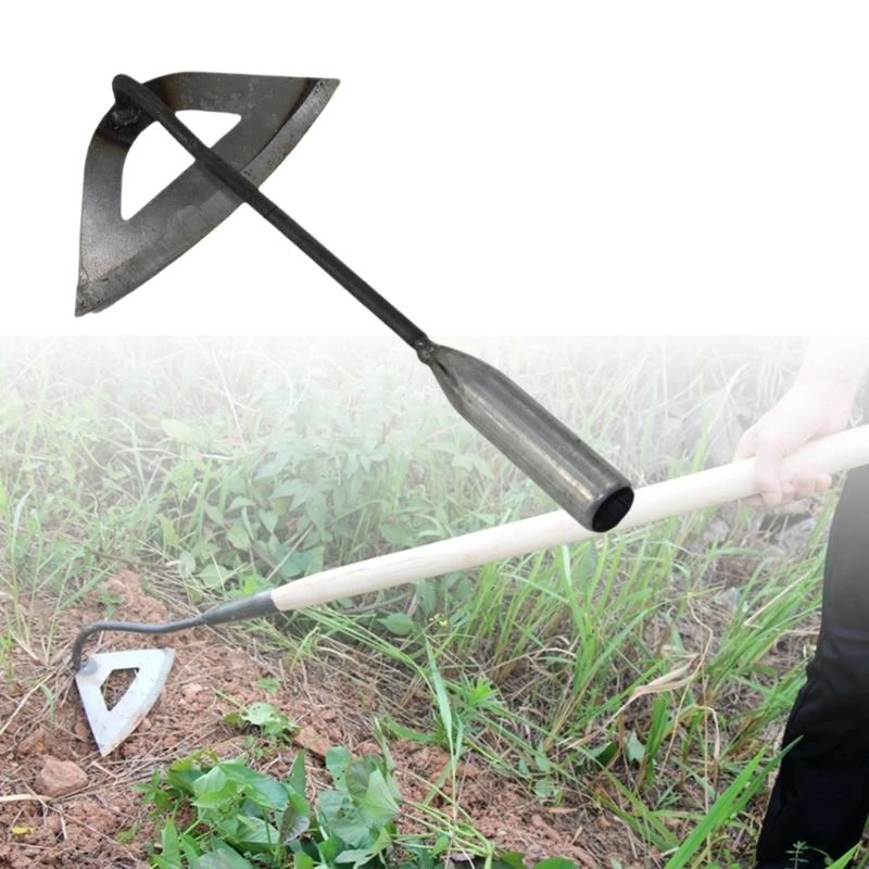 A2UD Hollow HOE HOEL ALLSELEEL HELLED HOLY HOE GARDE