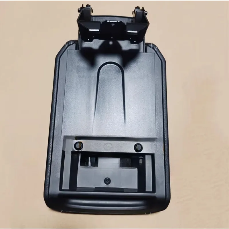 

1pc Black Car Front Center Armrest Box Upper Cover Plate For Roewe RX5 ERX5