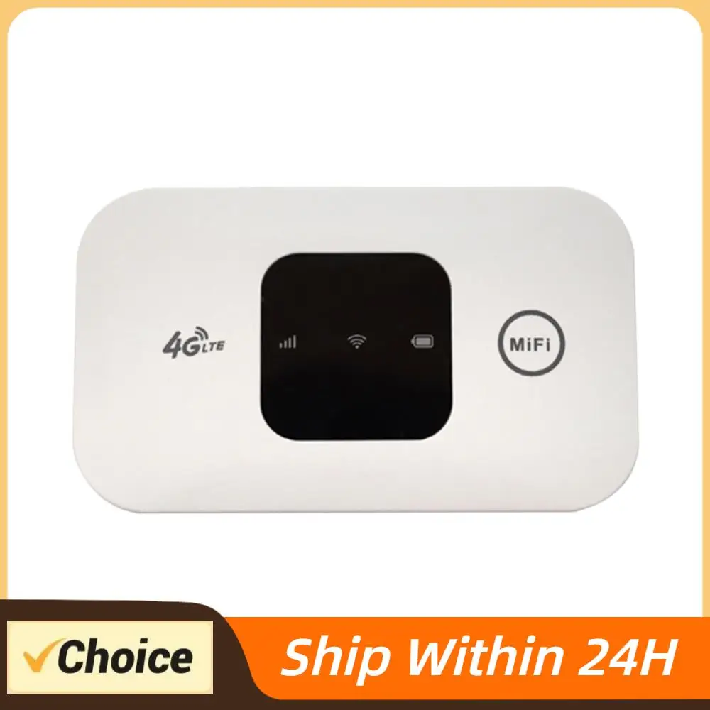 

Портативный беспроводной 4G Wi-Fi роутер 2100 мАч с поддержкой SIM-карты, широким покрытием и функцией мобильной точки доступа