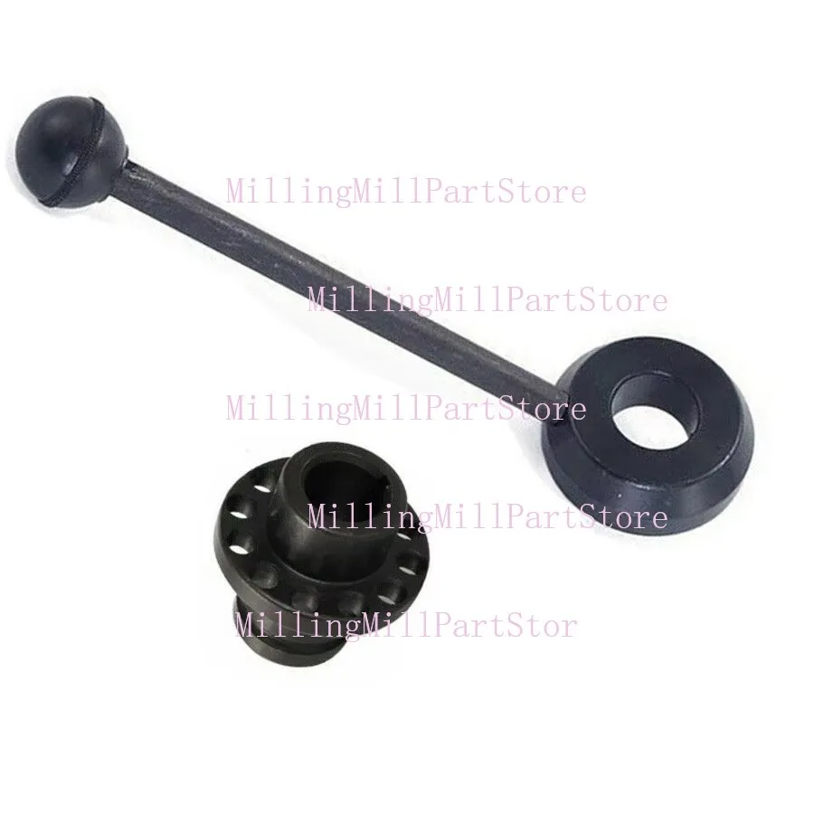 2PCS NEW Milling Machine B175 Quill Feed Handle + B176 Bracket CNC Vertical Mill Tool CNC Milling Machine Lathe Machine