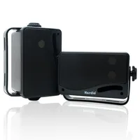 Herdio 3,5 ""altavoces Bluetooth para exteriores impermeables 200W 3 vías actualización Premium altavoces de montaje en pared sonido fuerte montable duradero