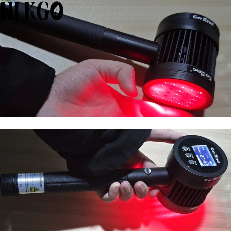 

Мощный лазерный аппарат 5 Вт, 650 нм, 808 нм, холодный лазер, красный свет, низкоуровневая терапия для снятия боли в мышцах и суставах, для домашнего использования