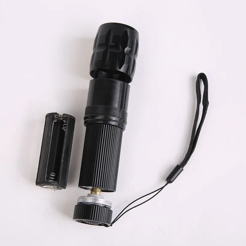 3-Mode LED Torch Zoom Waterproof Flashlight by 3*AAA Battery Lantern Portable Lights Home Camping Tools LED Flashlight