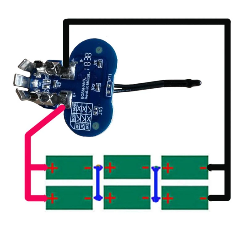 BAT411 BAT420 Li-Ion Battery Plastic Case Shell Box PCB Charging Protection Board Label For  10.8V 12V BAT412A