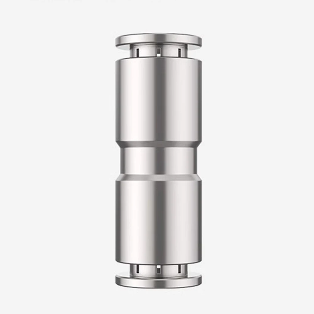 PU PG Pneumatic Quick Connector Straight through Variable Diameter Copper Nickel Plated Gas Pipe Fitting for 6mm to 16mm Pipe