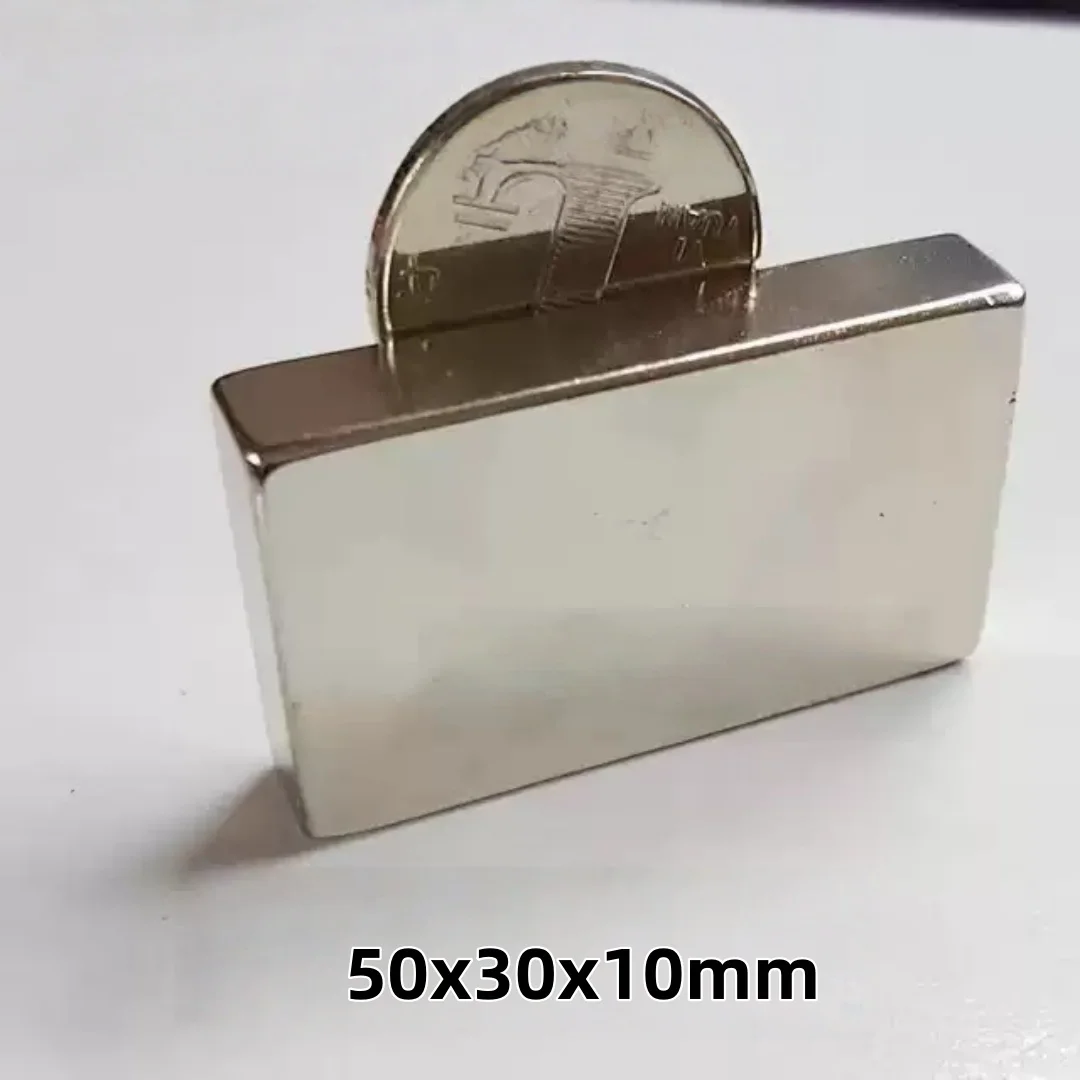 50x30x10mm Square magnets can be widely used for refrigerators, office document fixation and DIY  50x30x10mm