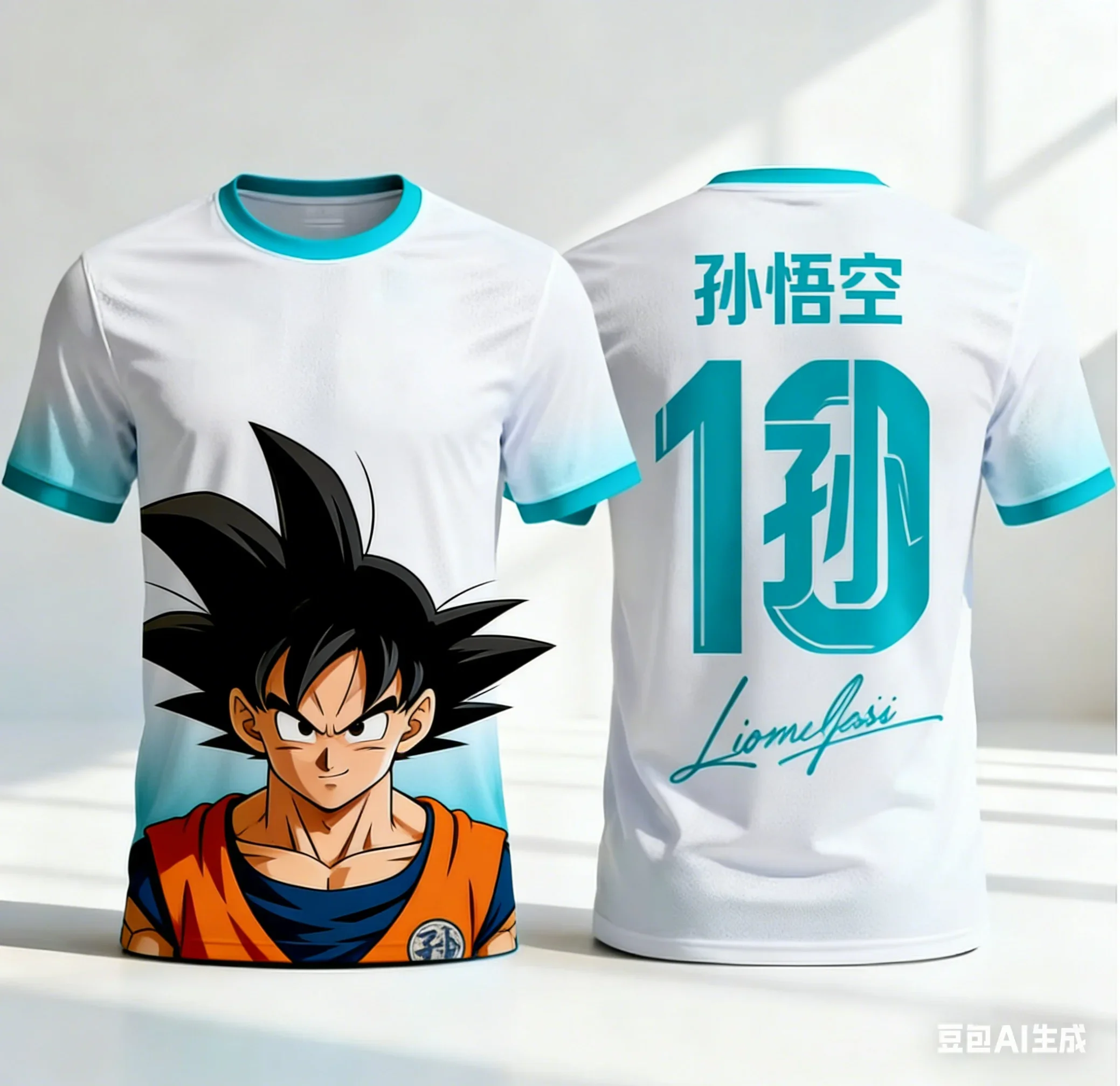 

Футбольная футболка Dragon Ball Z для мальчиков, футболка Goku Ultra Instinct Super Saiyan, мужская спортивная футболка в стиле аниме
